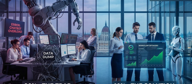 A cégek 90%-a rosszul használja az AI-t – Ön köztük van?