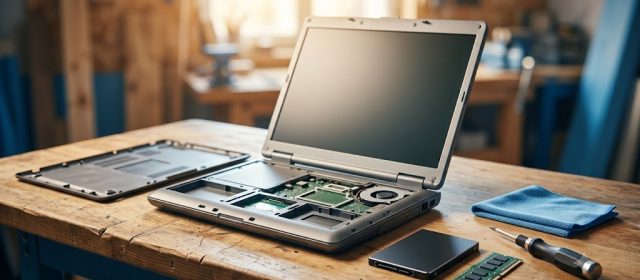 Régi laptop felélesztése: 4 lépés új gép helyett